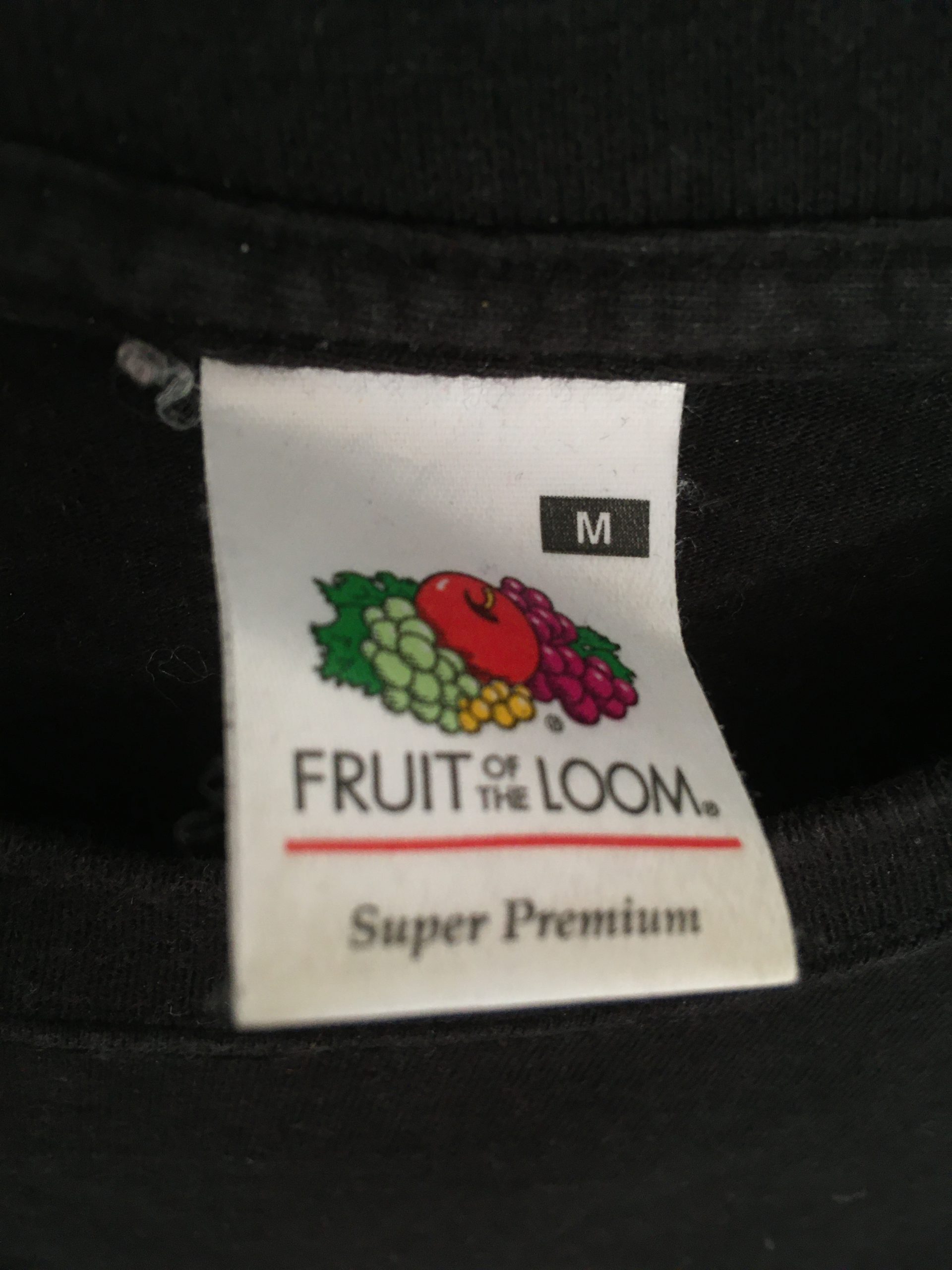 Fruit Of The Loom Super Premium Label
