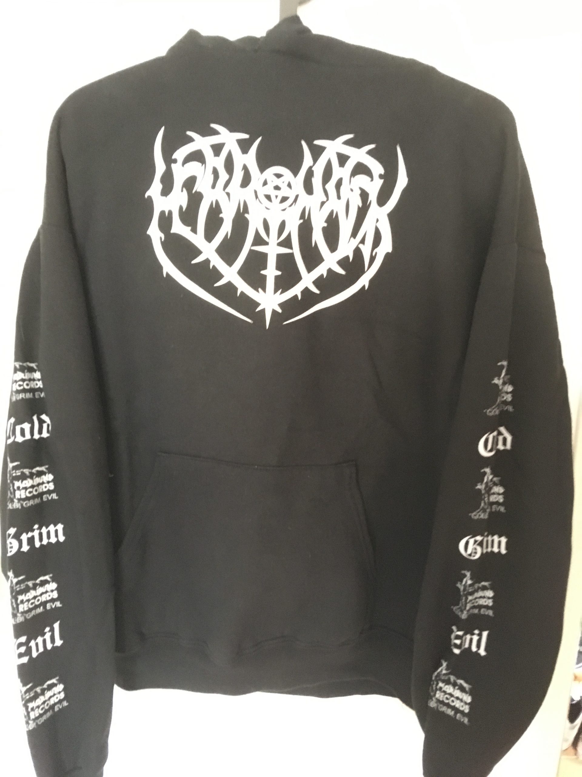 Merrimack of Entropy Hoodie front print